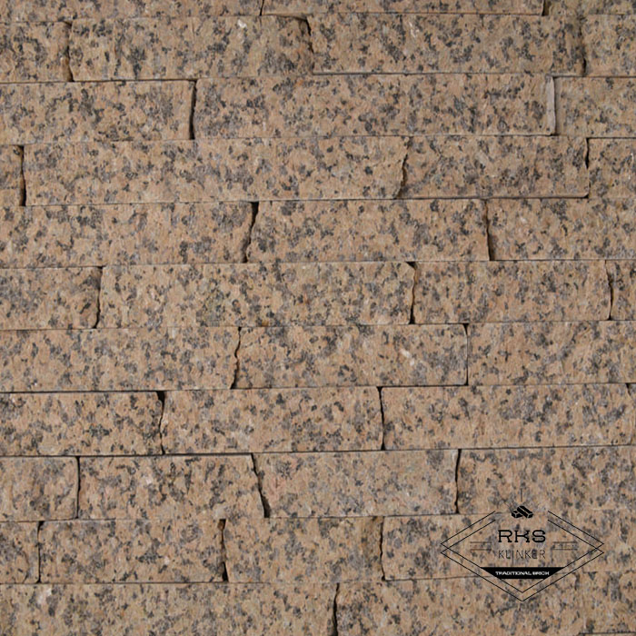 Фасадный камень Полоса - Гранит Жельтау жёлтый в Курске